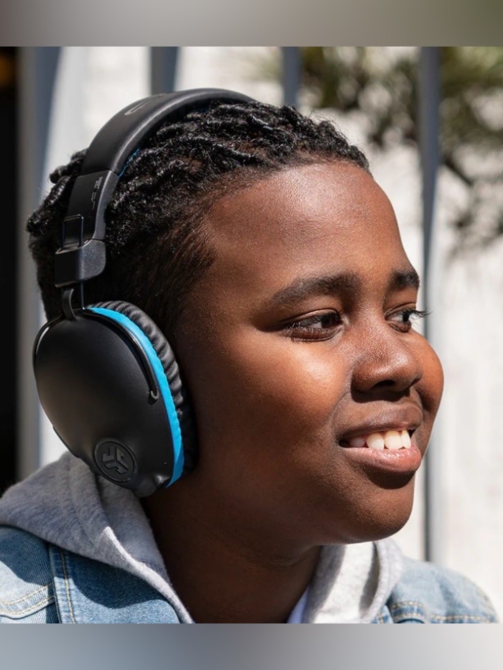 JLAB JBUDDIES PRO WIRELESS OVER-EAR KIDS HEADPHONES #97 - Picture 7 of 8